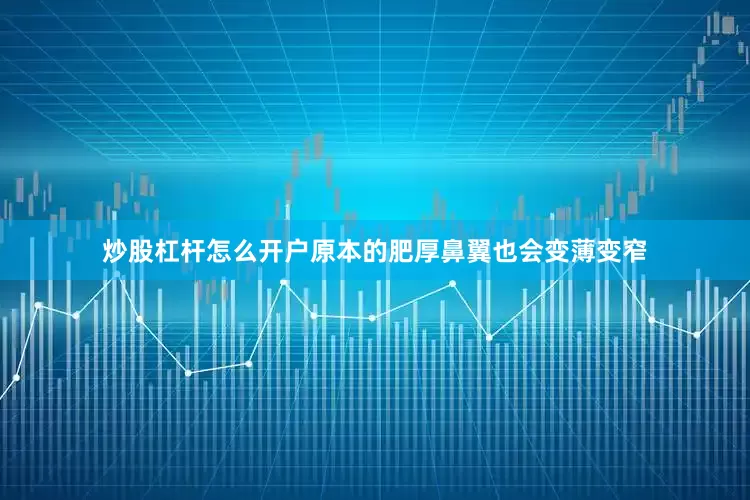 炒股杠杆怎么开户原本的肥厚鼻翼也会变薄变窄