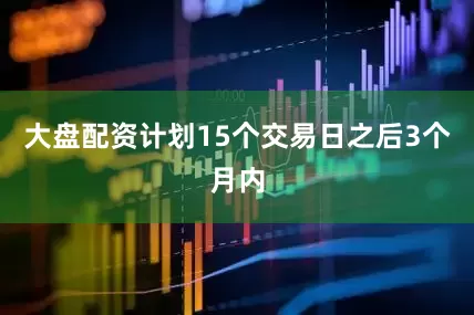 大盘配资计划15个交易日之后3个月内
