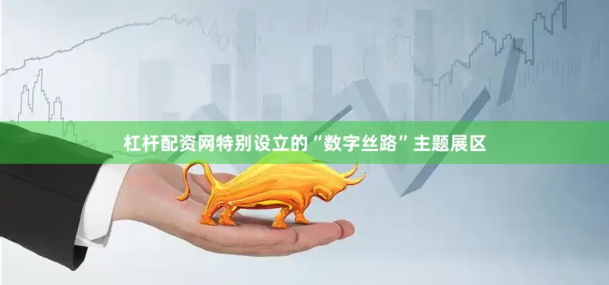 杠杆配资网特别设立的“数字丝路”主题展区