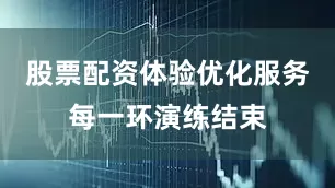 股票配资体验优化服务每一环演练结束